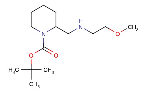 1-BOC-2-[(2-METHOXY-ETHYLAMINO)-METHYL]-PIPERIDINE